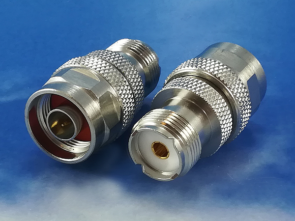 N male / UHF female adaptor