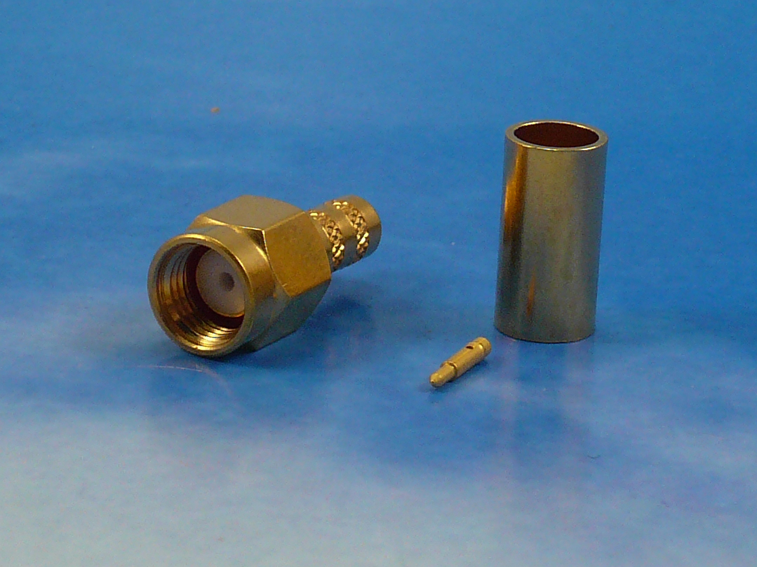 SMA male crimp for RG58, LMR195
Jyebao SMA3100-0058