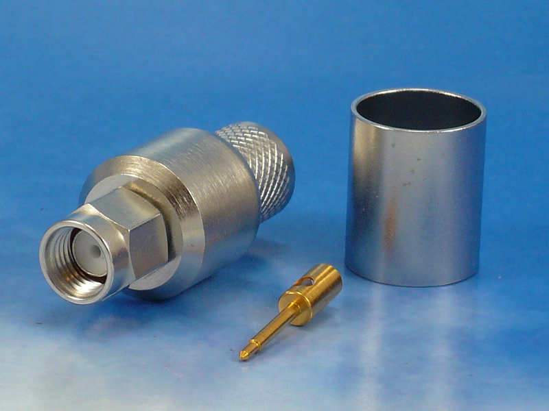 SMA male crimp/solder for LMR400
Jyebao SMA3100-L400