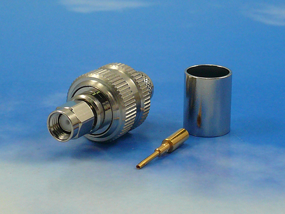 RPSMA male crimp for ECOFLEX10/LMR400
LMR400, FF400 Crimp/Solder
Ecoflex10: Crimp/Crimp