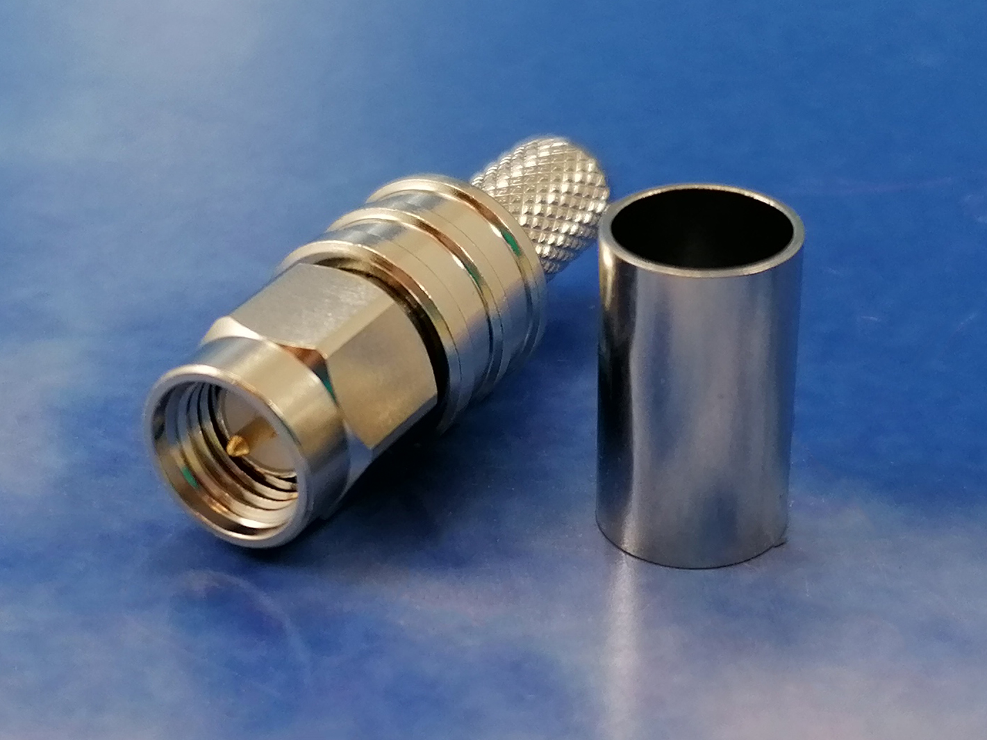 SMA male crimp for LMR240
Times Microwave EZ-240-SM-X