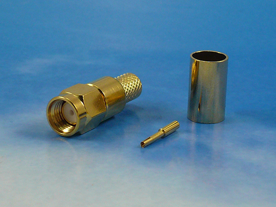 RPSMA male crimp for LMR 240, FF240