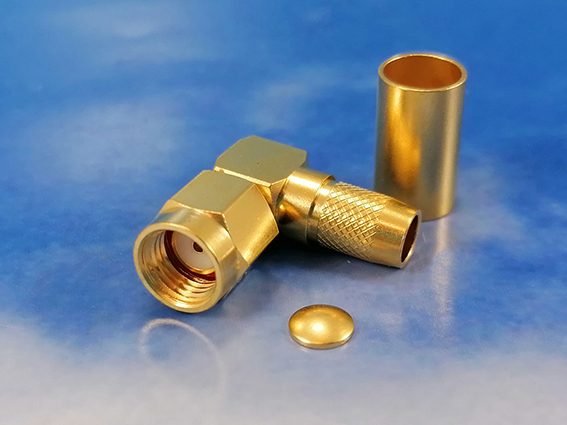 RPSMA male crimp R/A for LMR240
Jyebao  SMA6100-9L240