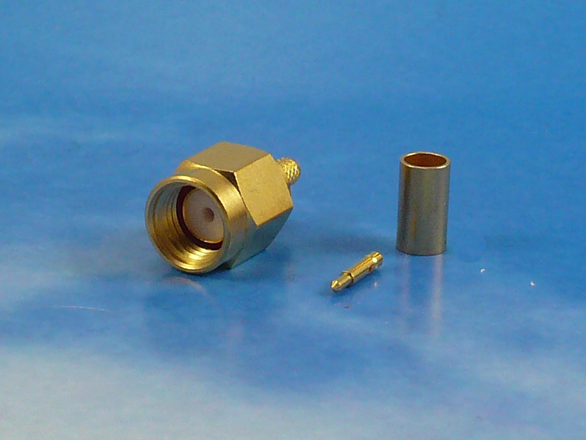 SMA male crimp RG316D
Jyebao SMA3100D-0316