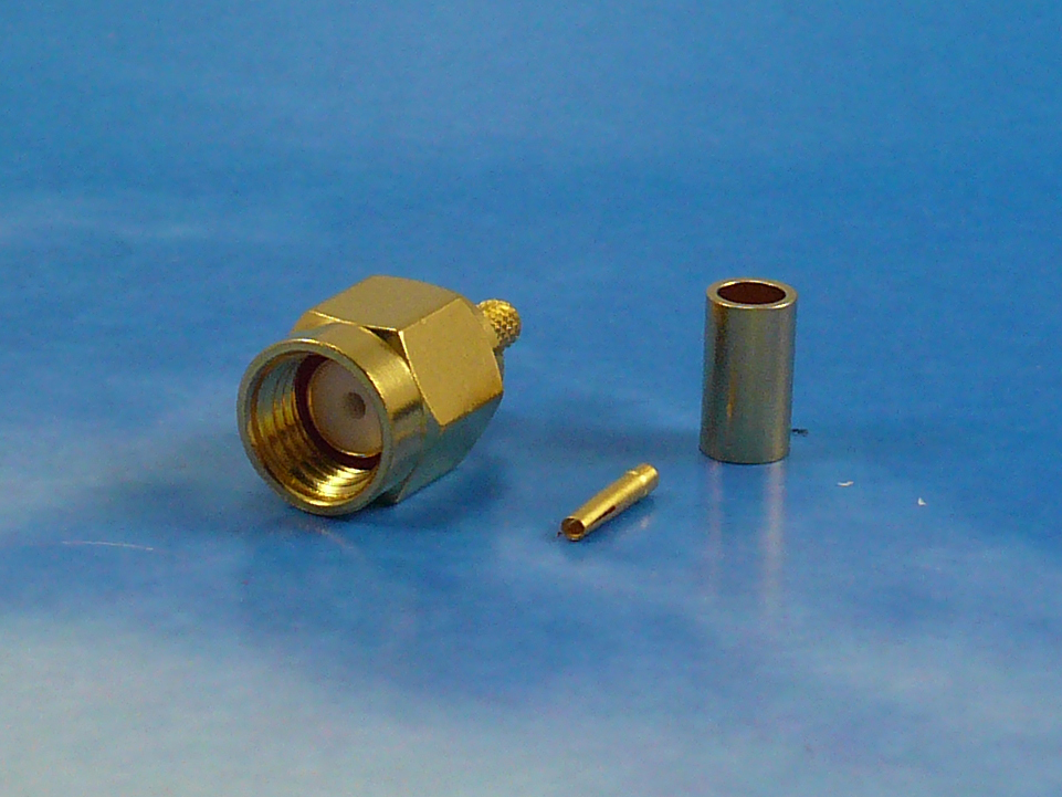 RPSMA male crimp for RG174/RG316
Jyebao SMA6100-0316