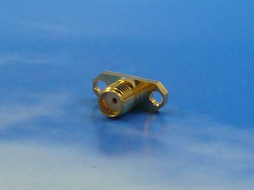 SMA chassis female Panel 2 hole