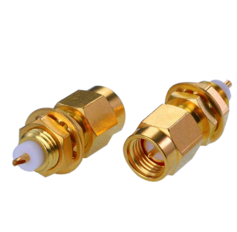 SMA chassis male Bulkhead 1 hole
Jyebao SMA3500-0000