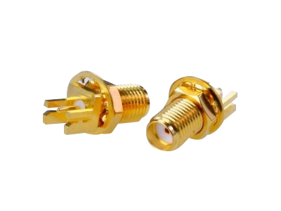 SMA female PCB mount end launch
with washer + nuts
Jyebao SMA8402C-0000