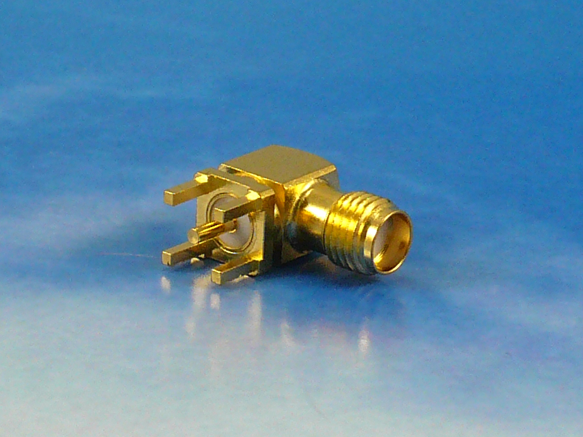 SMA female R/A for PCB board Jyebao
Jyebao SMA8400-9000