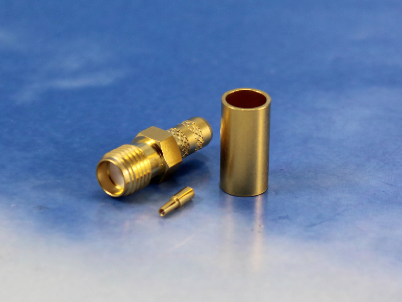 SMA female crimp for LMR200, FF200
Jyebao SMA8100-L200