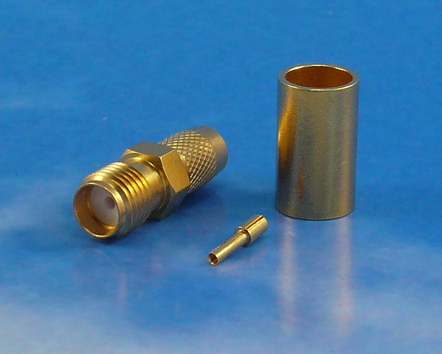 SMA female crimp LMR240
Jyebao SMA8100-L240