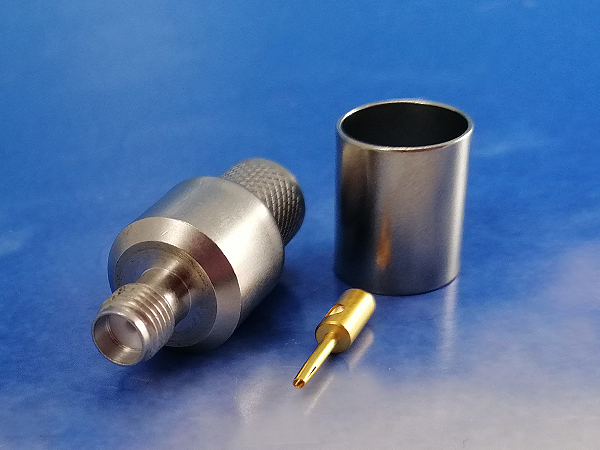 SMA female crimp/sold for LMR400, FF400
Jyebao SMA8100-L400