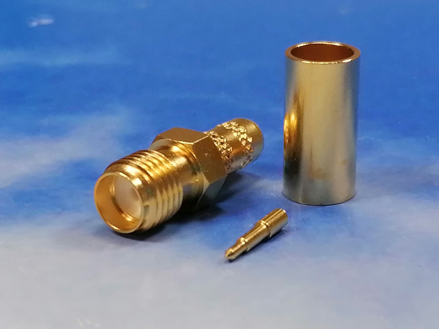 RPSMA female crimp for LMR200
Jyebao SMA9100-L200