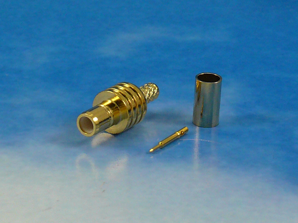 SMB male crimp RG316
male pin, Jyebao SMB8100-0316