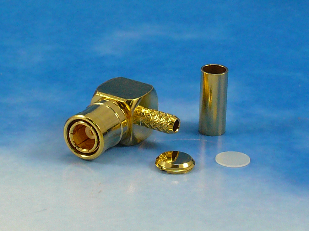 SMB female R/A crimp for RG316
female pin