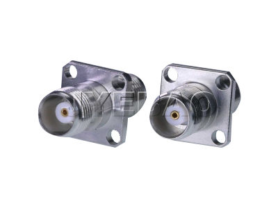 TNC female / female Flange adaptor
11GHz VSWR1.2
Jyebao  AD-T8T8-P4