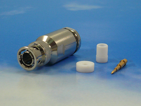 BNC male clamp for Aircell 7