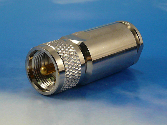 UHF male solderless/clamp Ecoflex15
7350