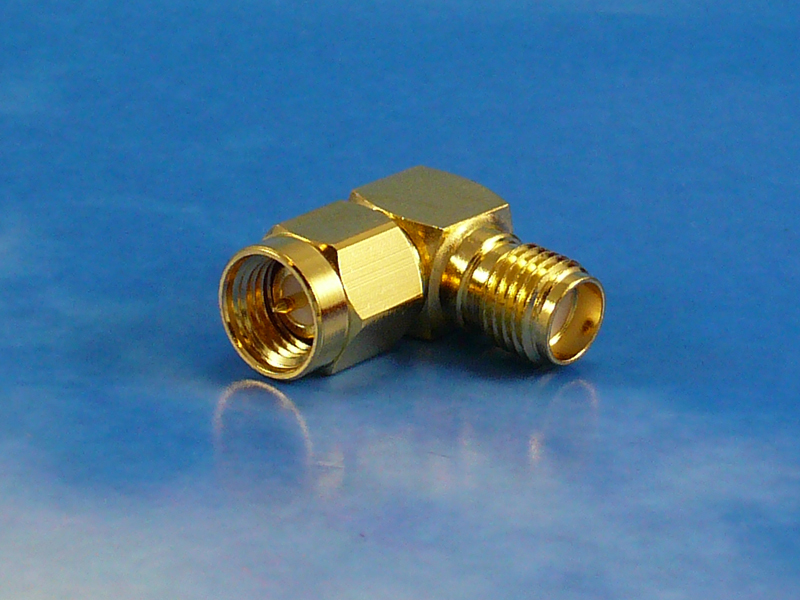 SMA R/A male/female adaptor