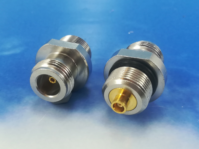 N female / MCX female Bulkhead adaptor
Rosnol AD-N2M25A-BH/94-91