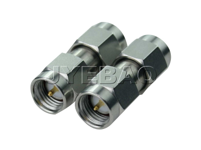 SMA male / male adaptor DC-18GHz
Stainless Passivated
Jyebao ADS-A3A3-18-1.15