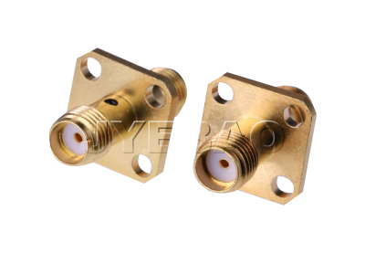 SMA female / female Panel
4-hole flange 18GHz VSWR1.2
JYEBAO AD-A8A8-P4L