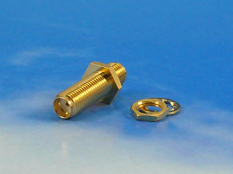 SMA female/female Bulkhead adaptor