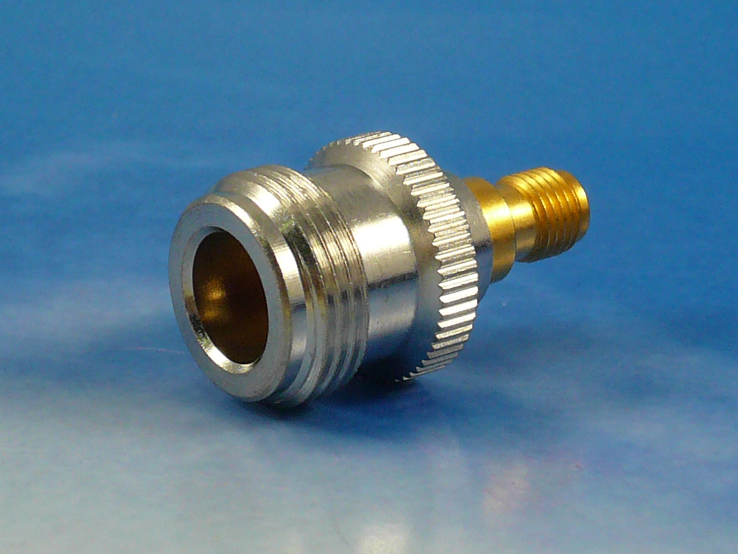 SMA female / N female adaptor
Jyebao AD-A8N8