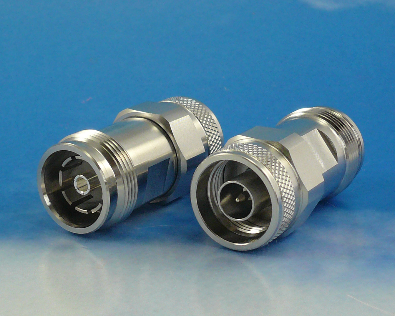 4.3-10 mini DIN Female to N Male Adapter
Low PIM      Times Microwave 3191-417