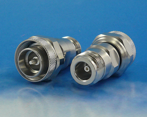 4.3-10 mini DIN male to N female Adapter
Low PIM      Times Microwave 3191-422