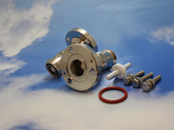 EIA 7/8 / 7/16 female adaptor 5GHz
incl. couplings adaptor, bolts,  O-ring