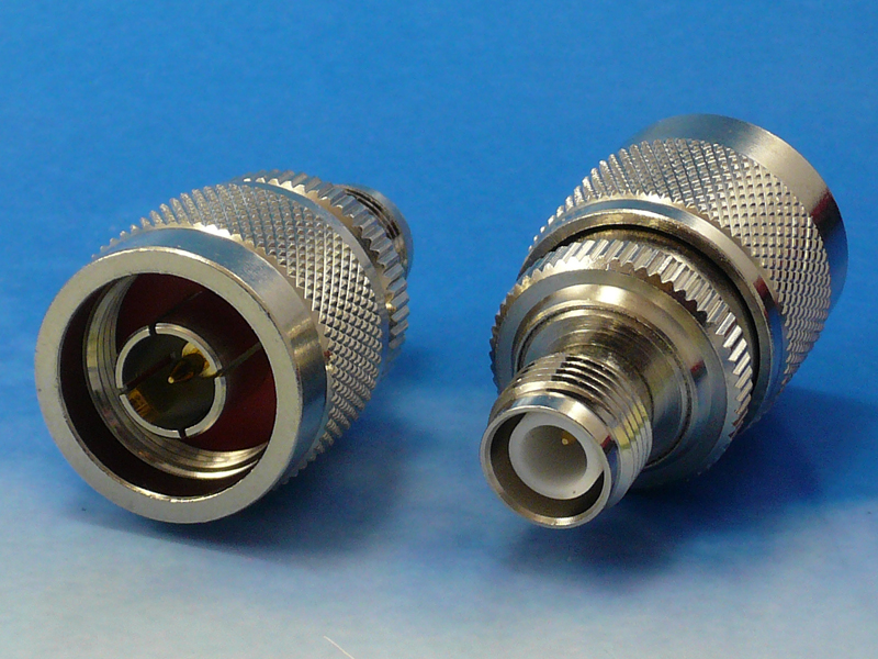 RPTNC female / N male adaptor
