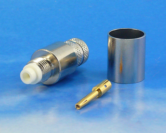 FME female crimp/lodde for LMR400