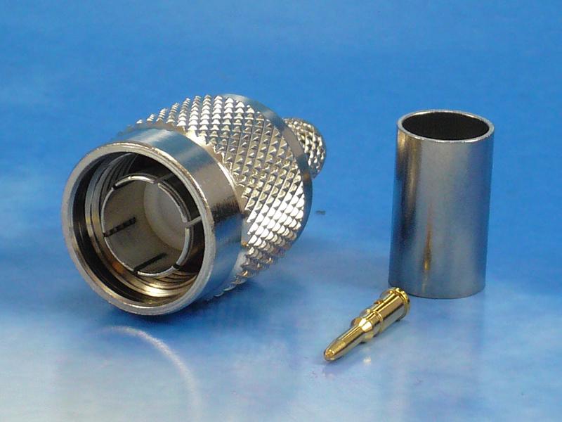 TNC male crimp for RG59  75ohm