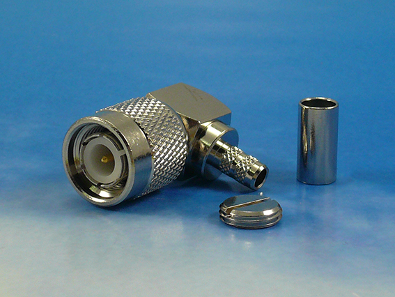 TNC male R/A crimp for LMR200/RG58