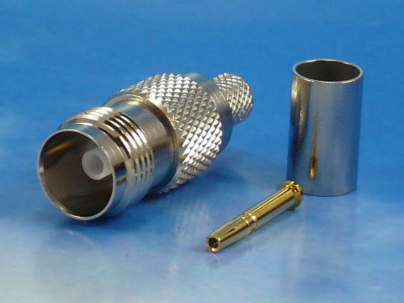 TNC female crimp for RG59