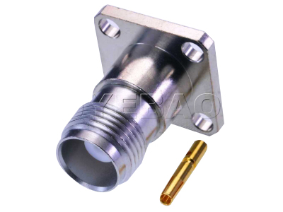 TNC female solder 4-hole flange for
UT .085, RG405
Jyebao  TNC8346-0085