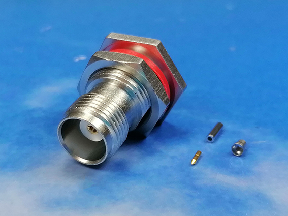 TNC female Crimp Bulkhead for RG178 IP67
Jyebao TNC8105-0178/IP67