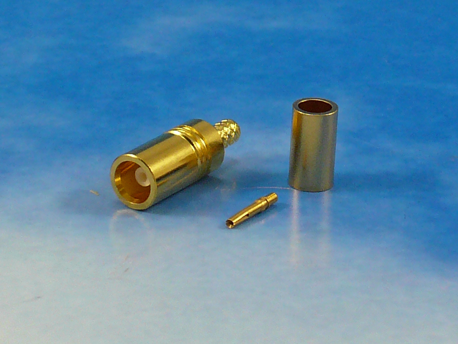 MCX female crimp for RG316 Jyebao
Jyebao MCX8100-0316