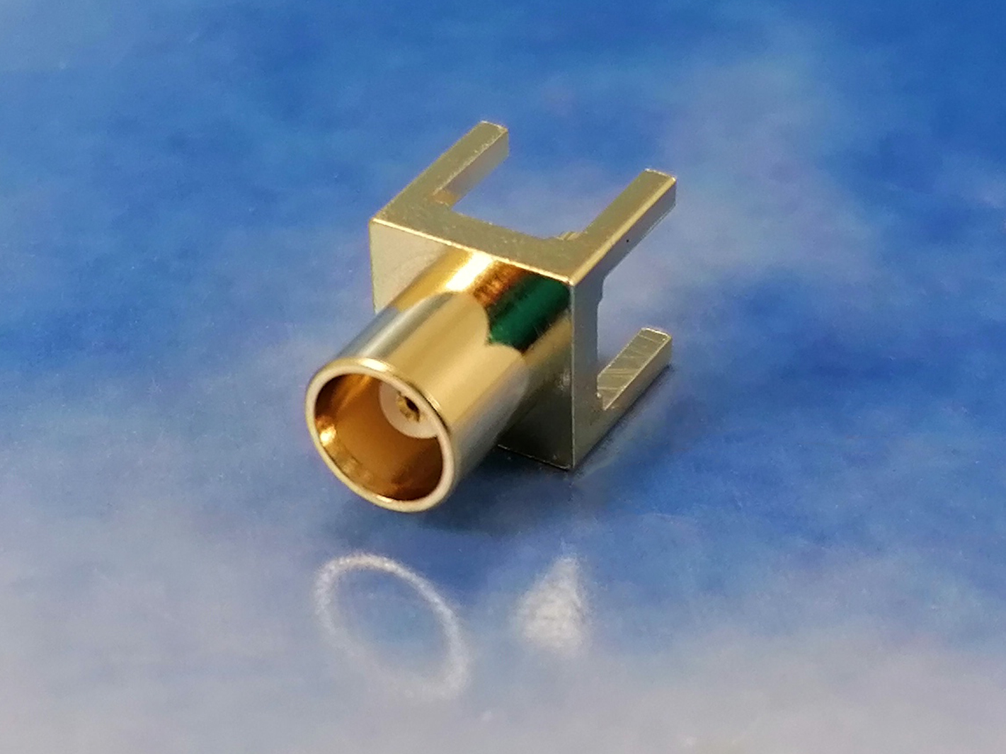 MCX female for PCB mounting