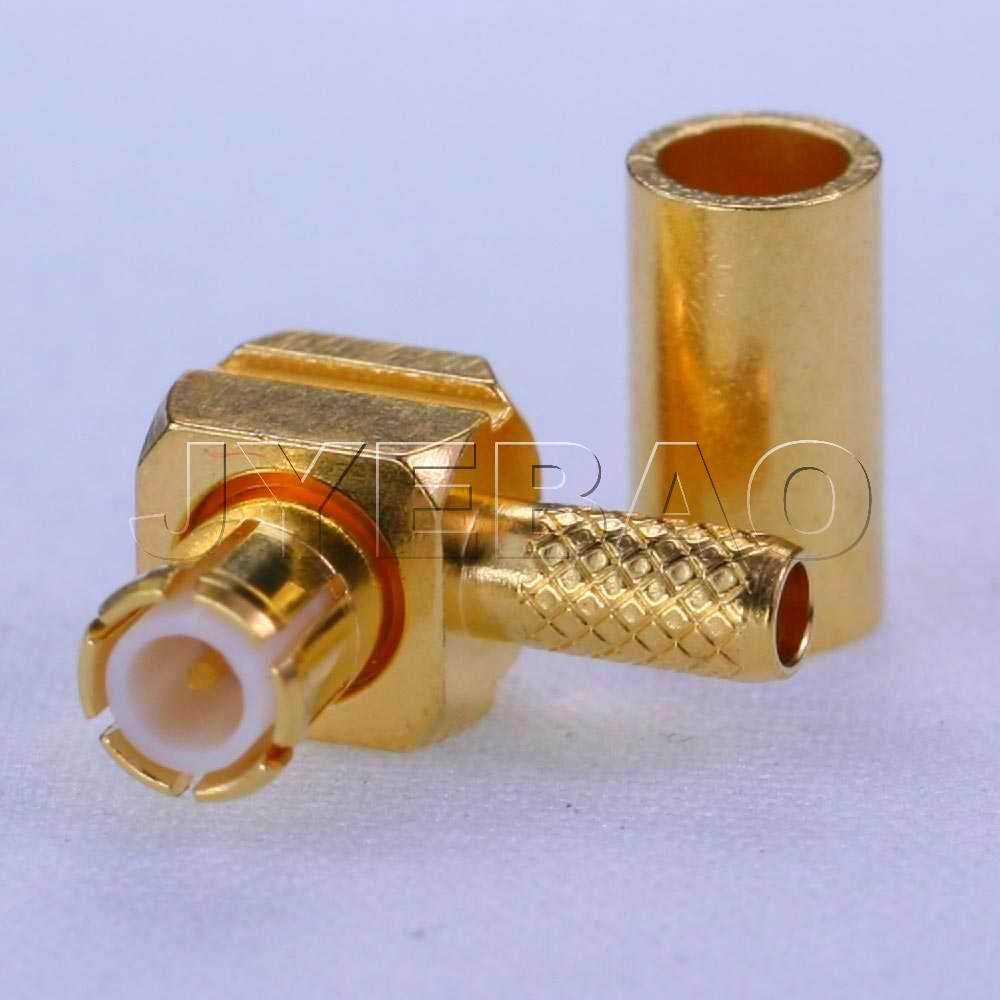MCX male R/A crimp for RG316D
Jyebao MCX3100D-9316