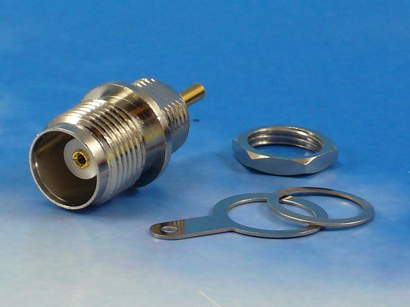 TNC chassis female Bulkhead