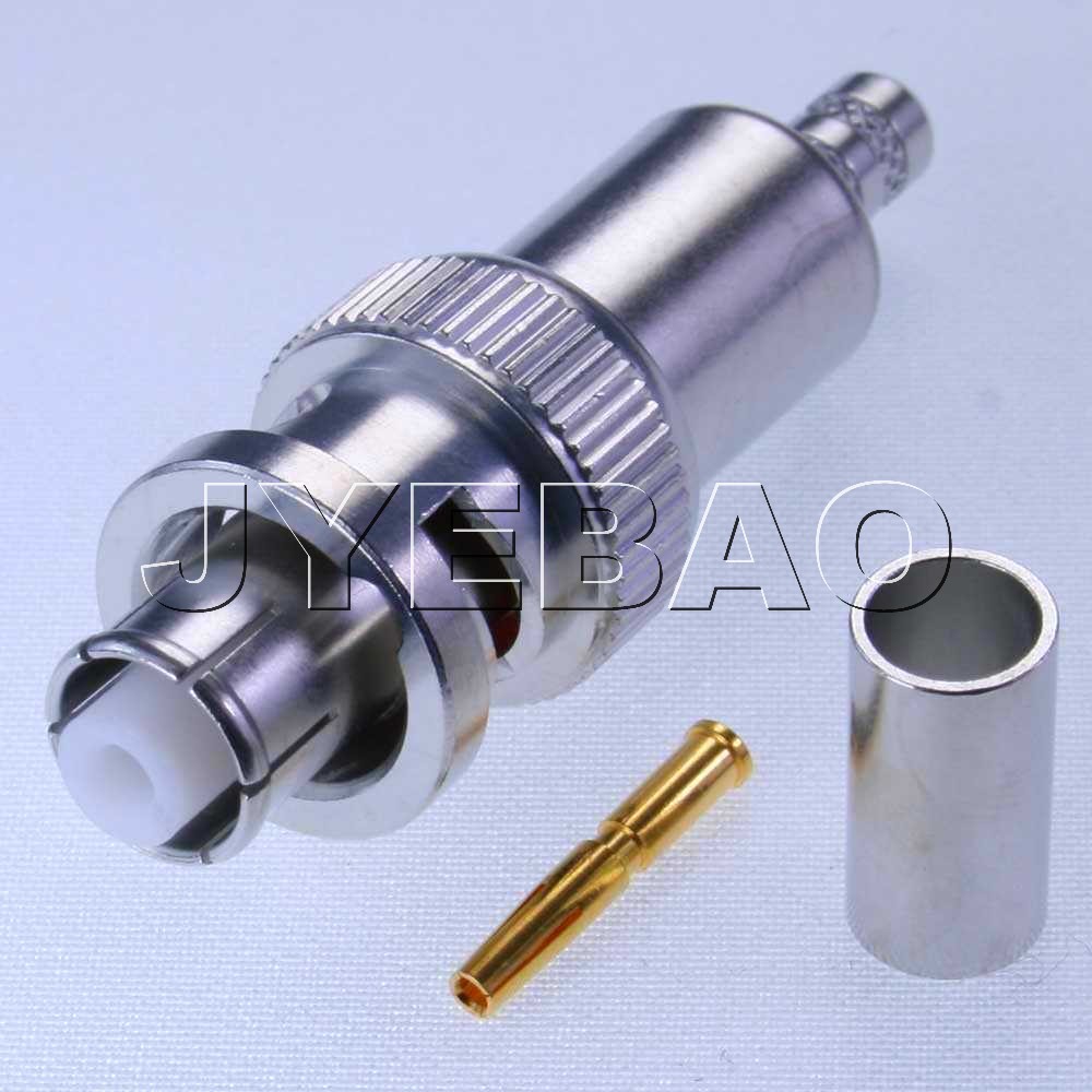SHV male crimp for RG58
radiation resistant material PEEK
Jyebao SHV3100-0058/PEEK