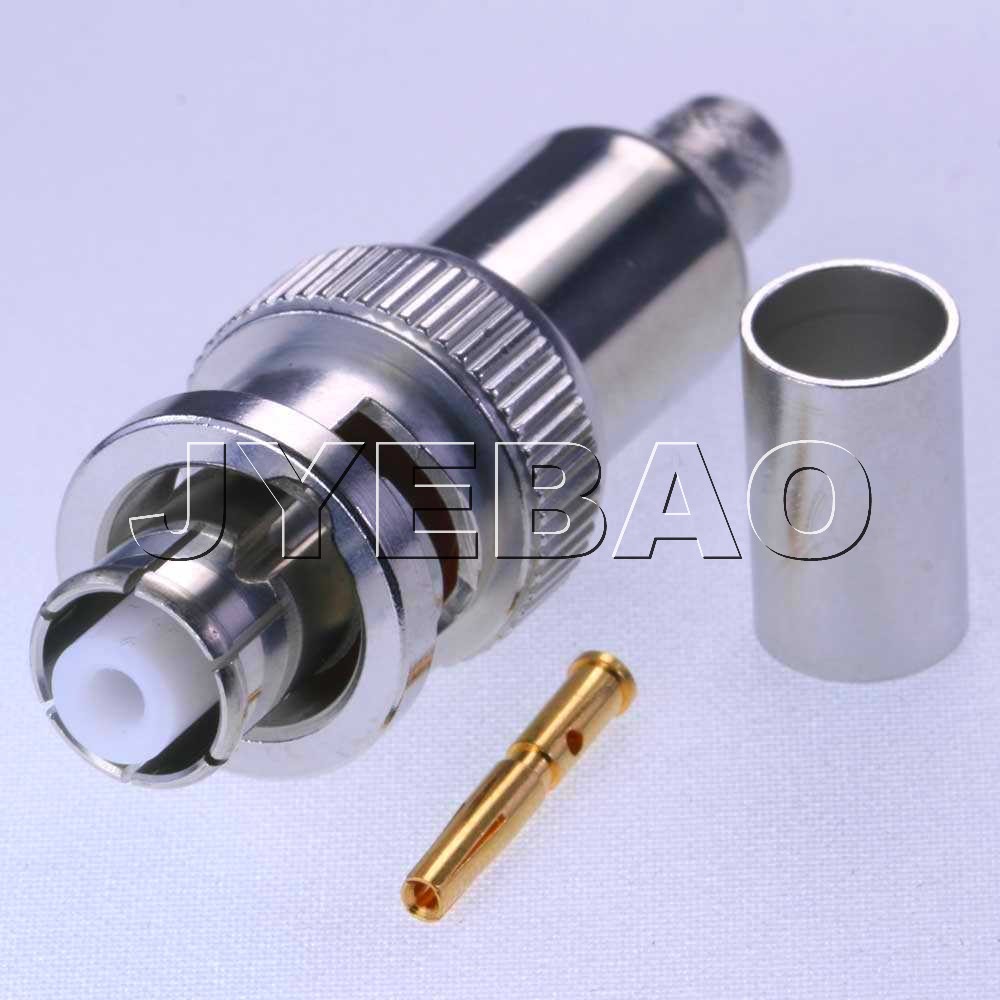 SHV male crimp for RG59
radiation resistant material PEEK
Jyebao SHV3100-0059/PEEK