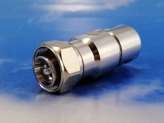 4,3-10 male connector for 1/2" cable
43MV12N1