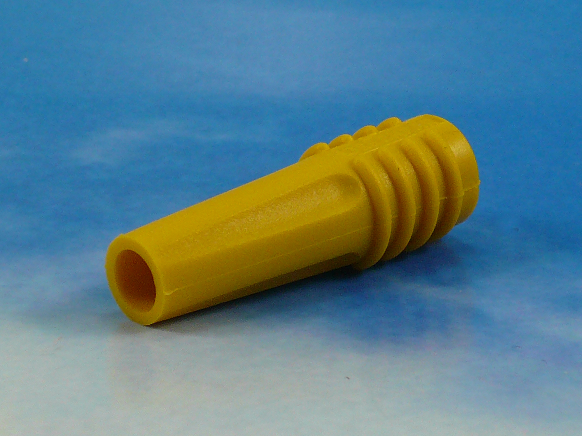 Boot for RG59 connectors Yellow