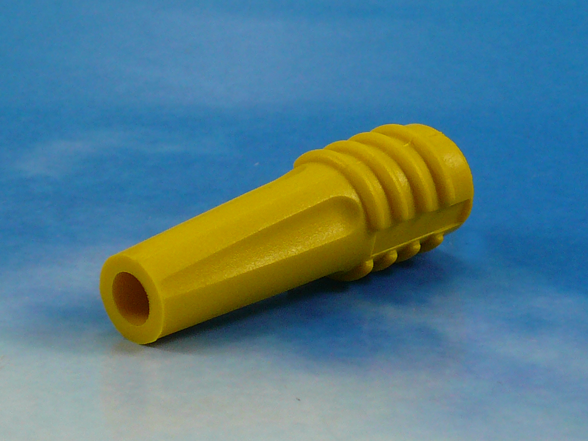 Boot for RG58 connectors Yellow