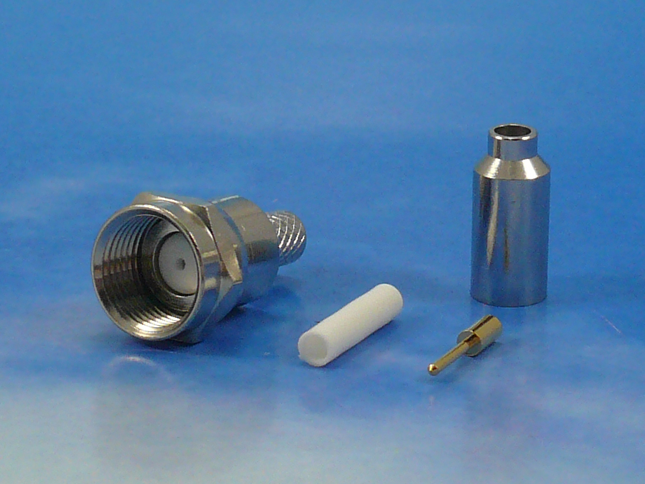 F male crimp RG 179