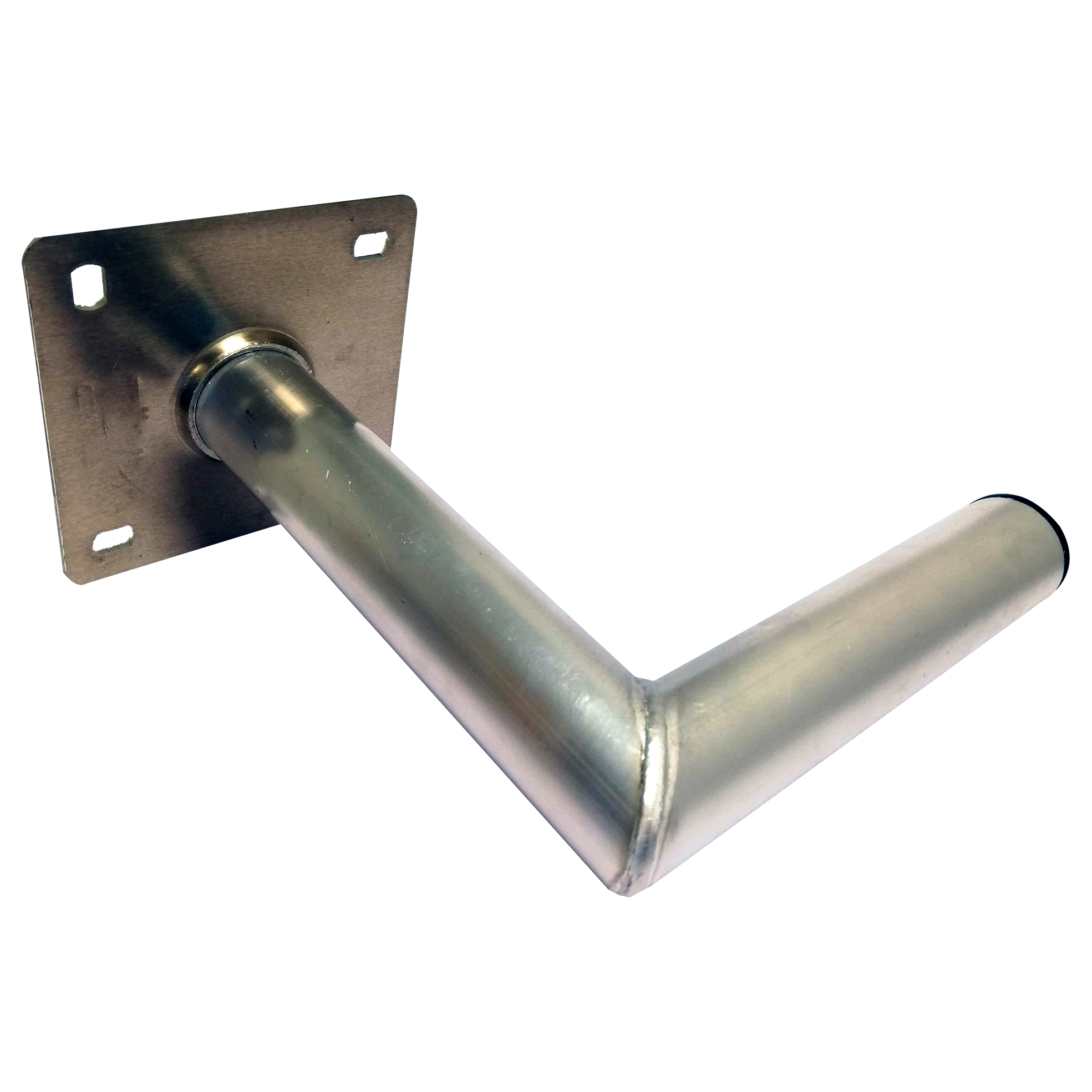 Vægbeslag alu vinkel 450mm x Ø:50