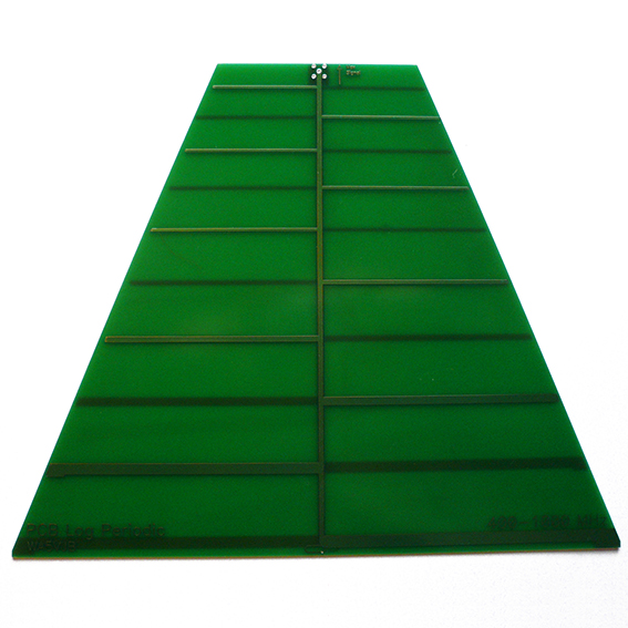 Log Periodic ant. on PCB 400-1000MHz